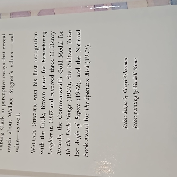 Wallace Stregner Where the Bluebirds Sings to the Lemonade Springs Wings Books - Picture 13 of 17